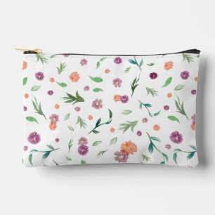 Pochette À Accessoires Cadeau de poche d'aquarelle florale pour maman