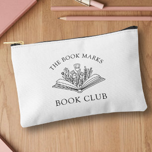 Pochette À Accessoires Cadeau Personnalisé au Nom du Club de Lecture