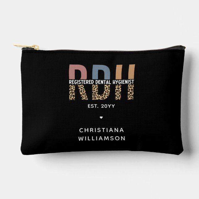 Pochette À Accessoires Cadeaux d'hygiéniste dentaire enregistrés sur mesu (Recto)