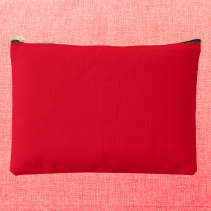 Pochette À Accessoires Cadmium Rouge couleur solide