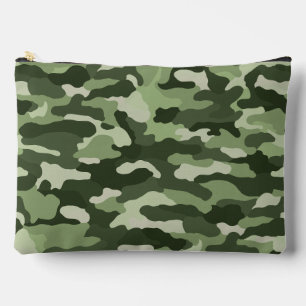 Pochette À Accessoires Camouflage vert grand