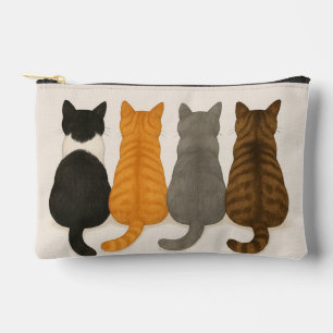 Pochette À Accessoires Caprice Chat Adorable Thème Minimaliste Amoureux d