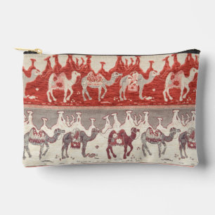 Pochette À Accessoires Caravane de chameaux du désert Art