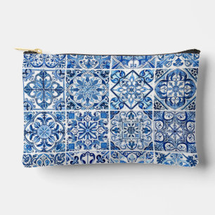 Pochette À Accessoires Carrelage méditerranéen, Portugais, Azulejo, Majol
