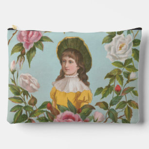 Pochette À Accessoires Carte de la Saint-Valentin allemande vintage kitsc