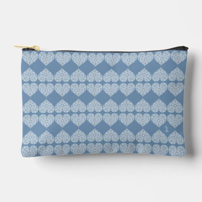 Pochette À Accessoires Céramique Lace Bleu clair (Recto)