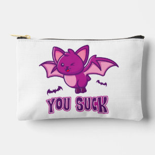 Pochette À Accessoires Charmantes et drôles chauves-souris vampires d'Hal