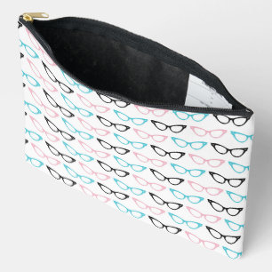 POCHETTE À ACCESSOIRES CHATS BLEU ROSE CHATS OYE EYEGLASSES