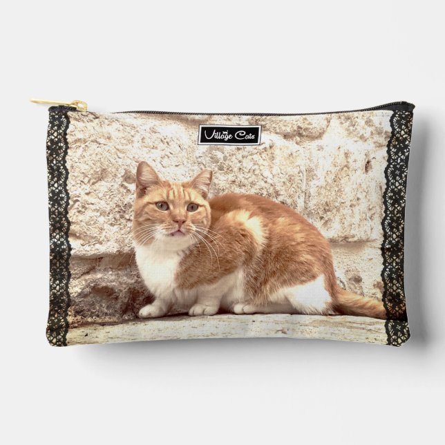 Pochette À Accessoires Chats de village Pouch essentiel - Nico (Recto)