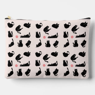 Pochette À Accessoires Chats noirs idiots