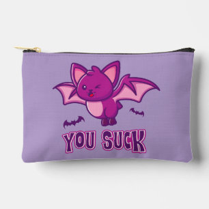 Pochette À Accessoires Chauves-souris vampires d'Halloween mignonnes et d