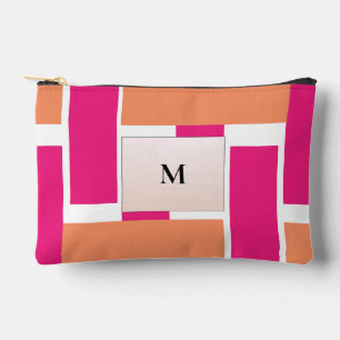 Pochette À Accessoires Chic Monogramme Feminine StriMotif