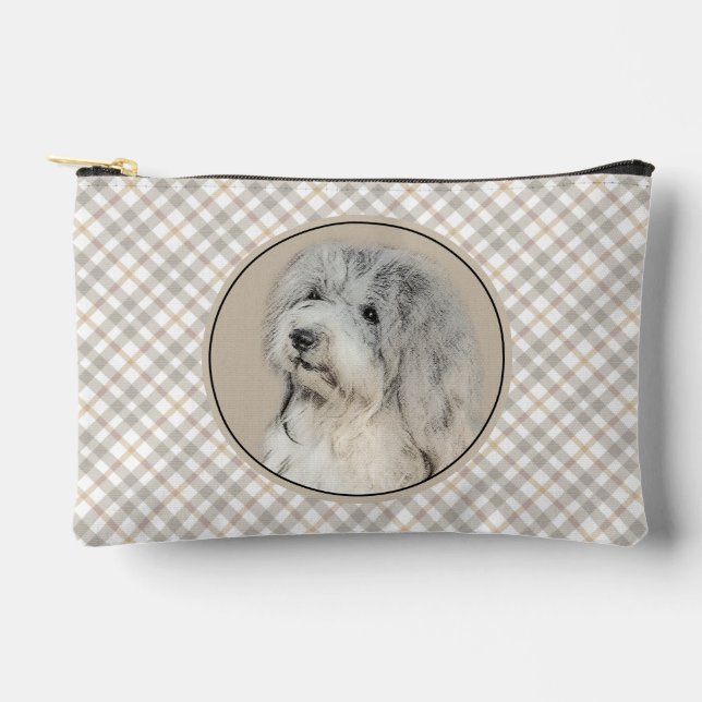 Pochette À Accessoires Chiot Havanais, havanais, Bichon cubain, Bichon on (Recto)
