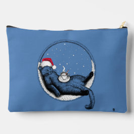 Pochette À Accessoires Christmas Cat
