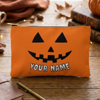 Citrouille orange personnalisée Halloween Votre no