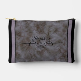 Pochette À Accessoires Clair gris fumé, lavande et noir