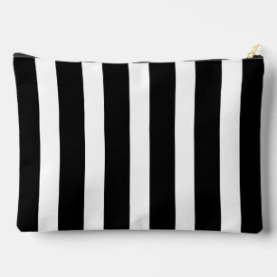 Pochette À Accessoires Classic en noir et blanc, triés verticalement