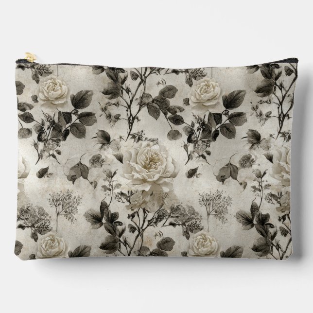 Pochette À Accessoires Classic Gray Rose (Recto)