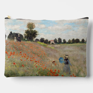 Pochette À Accessoires Claude Monet - Champ de pavot