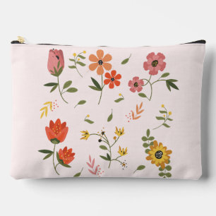 Pochette À Accessoires collection de fleurs