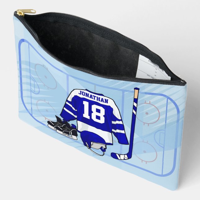 Pochette À Accessoires Collection Kids Ice Hockey (Ouvrir)