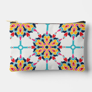 Pochette À Accessoires Conception colorée turque sans couture
