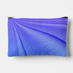 Pochette À Accessoires Conception de Contour Violet à Indigo brossé
