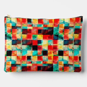 Pochette À Accessoires Conception d'élément lumineux géométrique abstrait