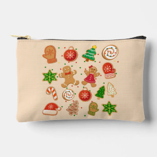Pochette À Accessoires Cookies de Noël