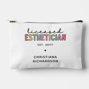 Pochette À Accessoires Cosmetologue Esthétique Autorisé Sur Mesure