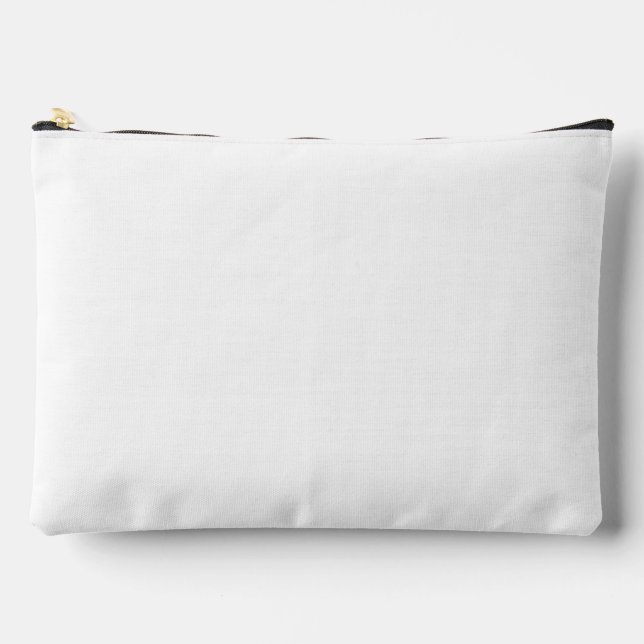 Pochette À Accessoires Couleur solide blanche pure (Recto)