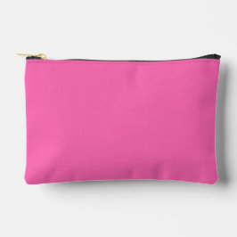 Pochette À Accessoires Couleur solide rose chaud