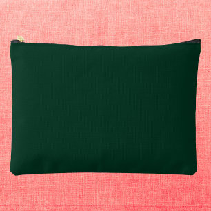 Pochette À Accessoires Couleur solide vert foncé