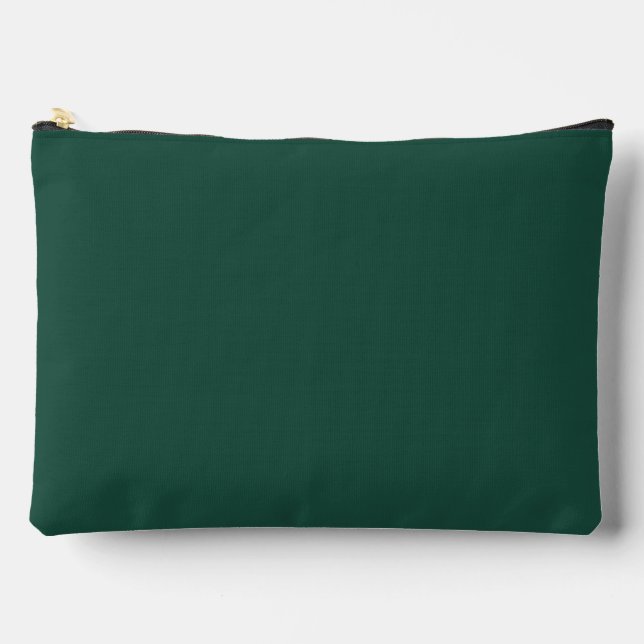 Pochette À Accessoires Couleur solide verte Brunswick (Recto)