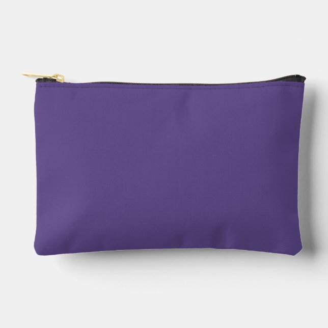 Pochette À Accessoires Couleur uni violet ultra violet (Recto)