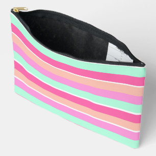 Pochette À Accessoires Couleurs de bonbons rayures