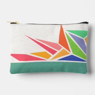 Pochette À Accessoires Couleurs de ressort lumineuses