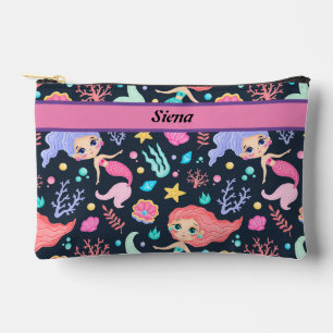 Pochette À Accessoires Crayon mignon sirène et toilette