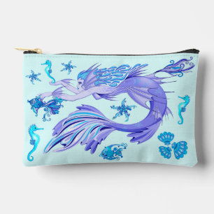 Pochette À Accessoires Créature de Fée Violette Sirène