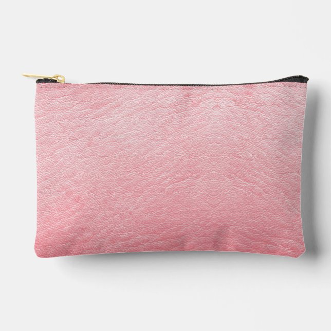 Pochette À Accessoires Cuir rose Faux (Recto)