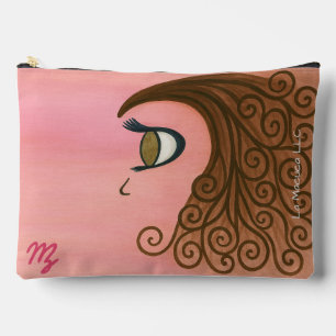 Pochette À Accessoires Curl Girl grande poche