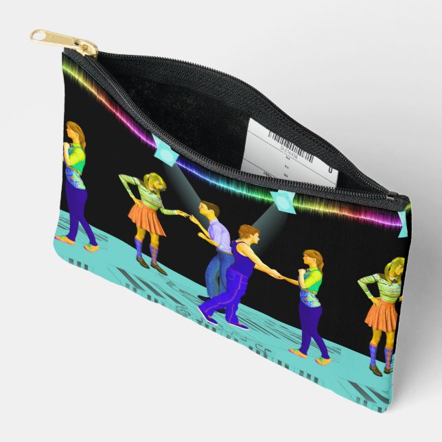 Pochette À Accessoires Danseurs à voilure avec projecteurs (Ouvrir)