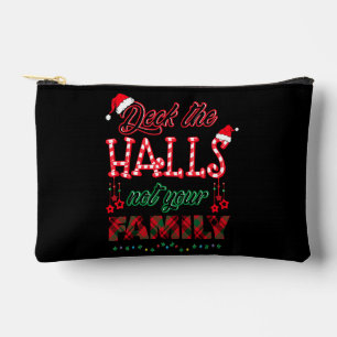 Pochette À Accessoires Deck Les Halls Pas Votre Famille