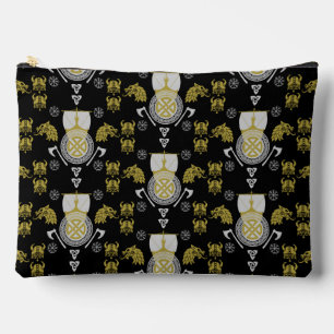 Pochette À Accessoires Décor maison scandinave Viking Norsemen