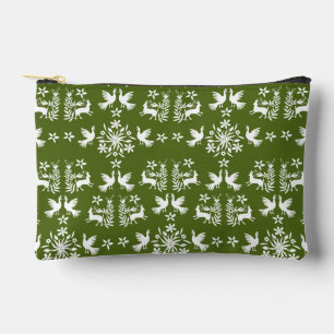 Pochette À Accessoires Décor mexicain Otomi