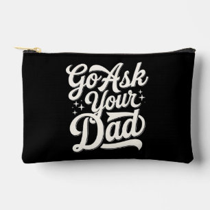 Pochette À Accessoires Demandez à votre père Maman drôle Fête des mères V