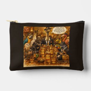 Pochette À Accessoires Dessin animé de la mafia aviaire – Humour de la fa