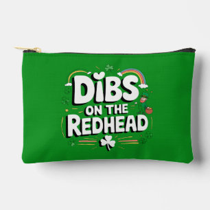 Pochette À Accessoires Dibs On The Redhead Funny St Patrick's Day
