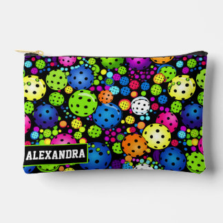 Pochette À Accessoires Dink de disco de texte balistique personnalisé