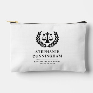 Pochette À Accessoires Diplôme de droit moderne personnalisé